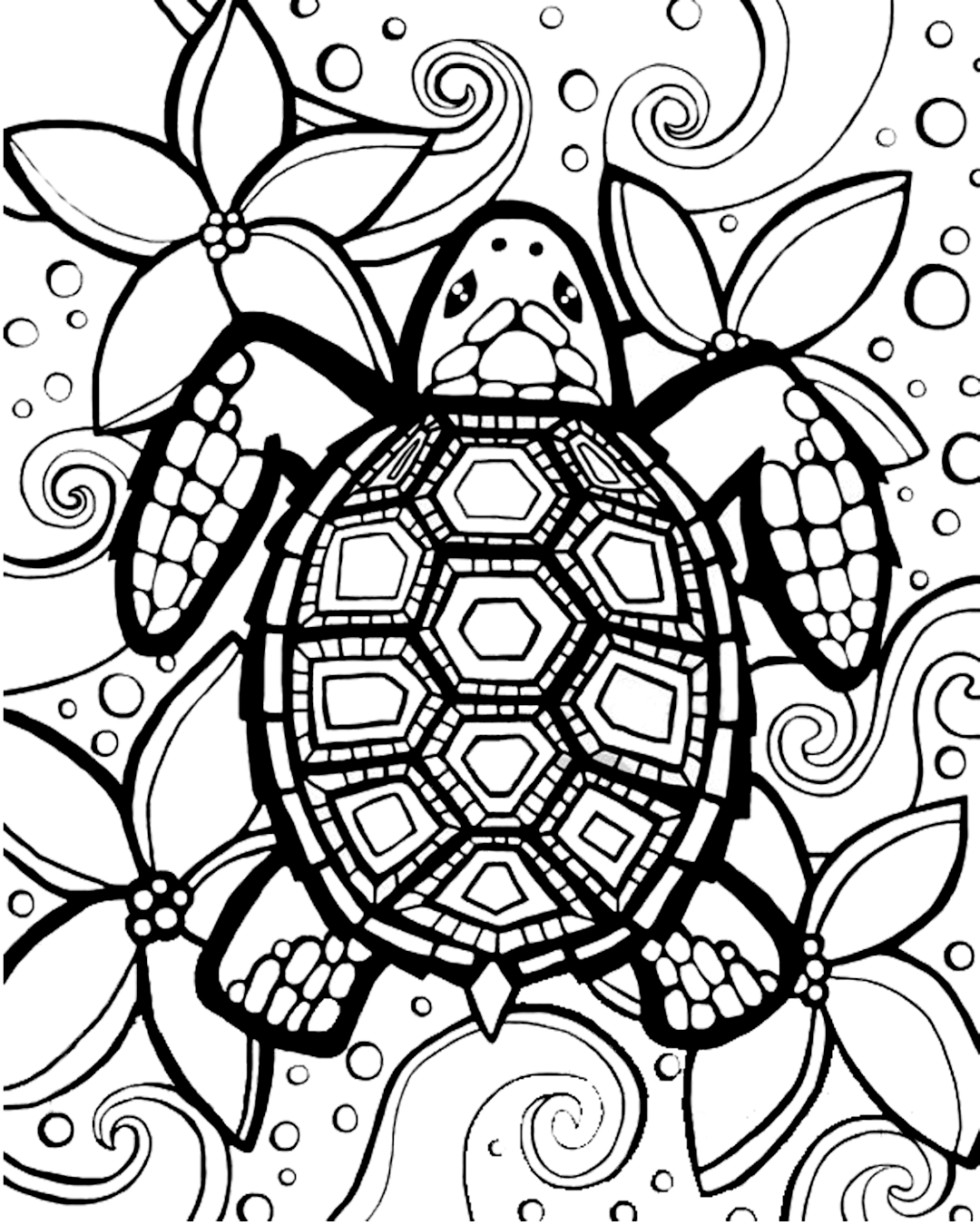Sea Turtle Coloring Pages Printable Coloring Pages FREE