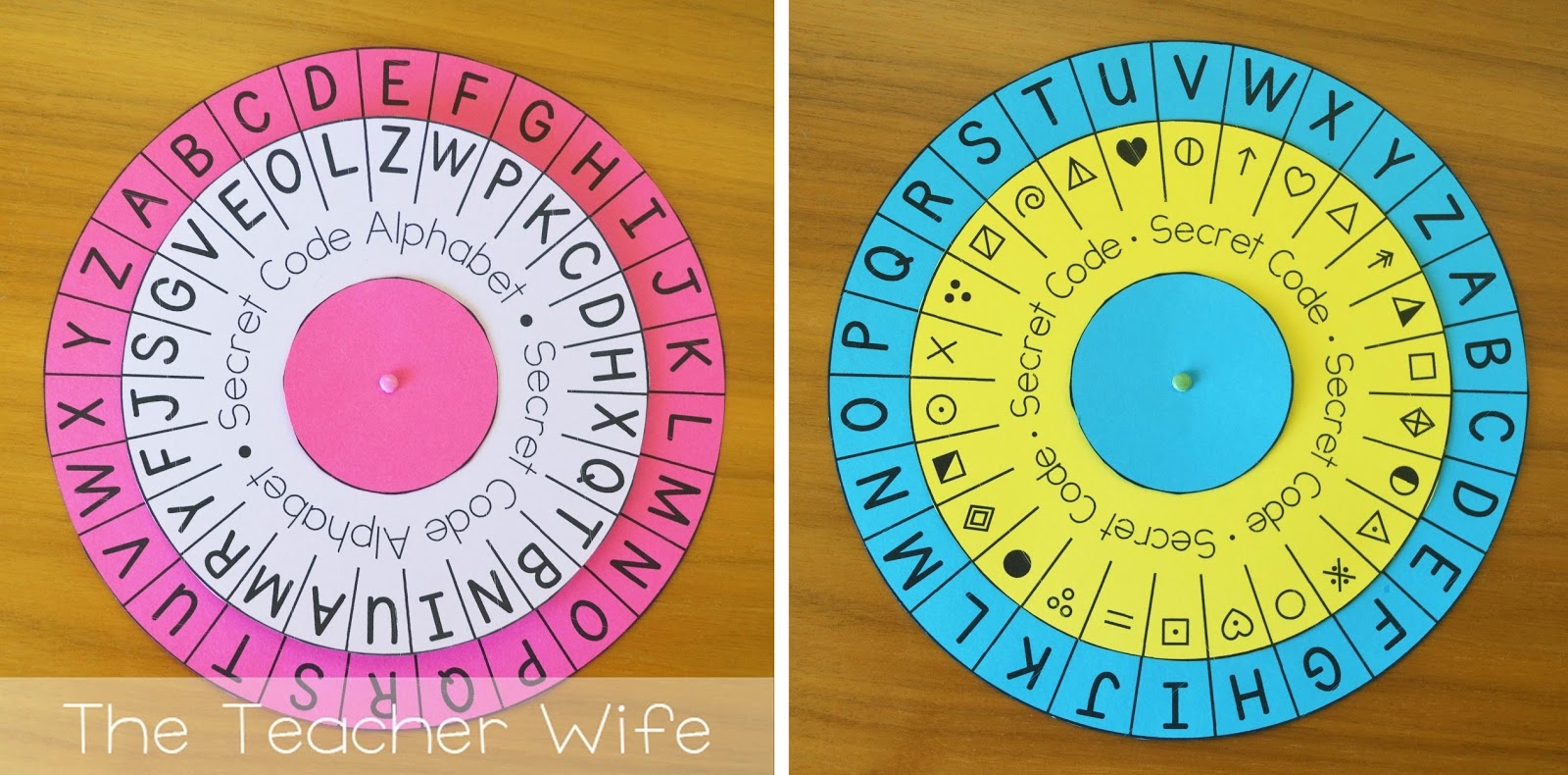 Printable Cipher Wheel With Numbers