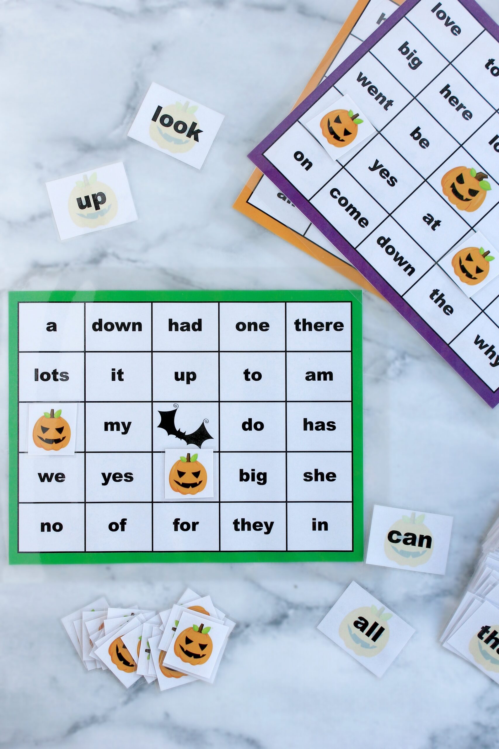 Free Halloween Sight Word Printables