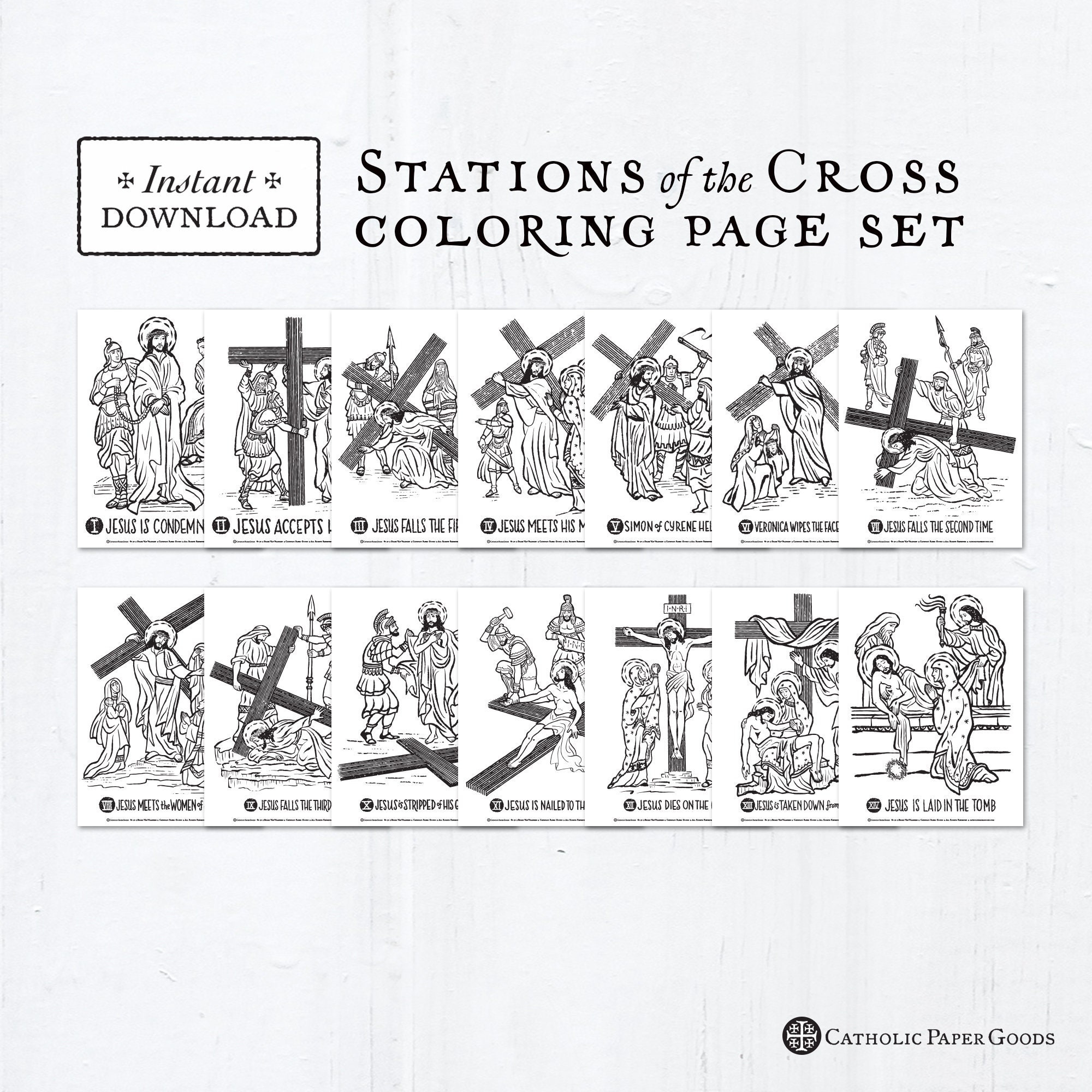 Stations Of The Cross Coloring Pages 14 Catholic Lent Coloring Pages Lent Activity For Kids Printable Lent Coloring Pages Lent For Kids