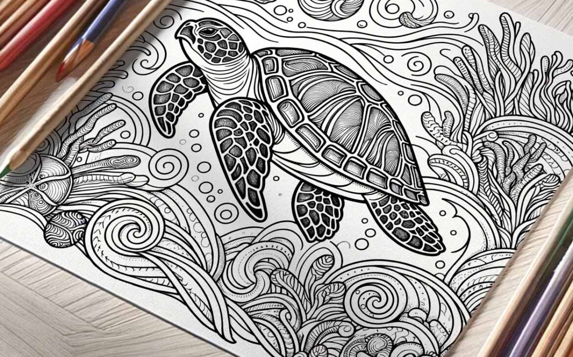 Stress Relief With Mindfulness Adult Coloring Pages Dotellabelle