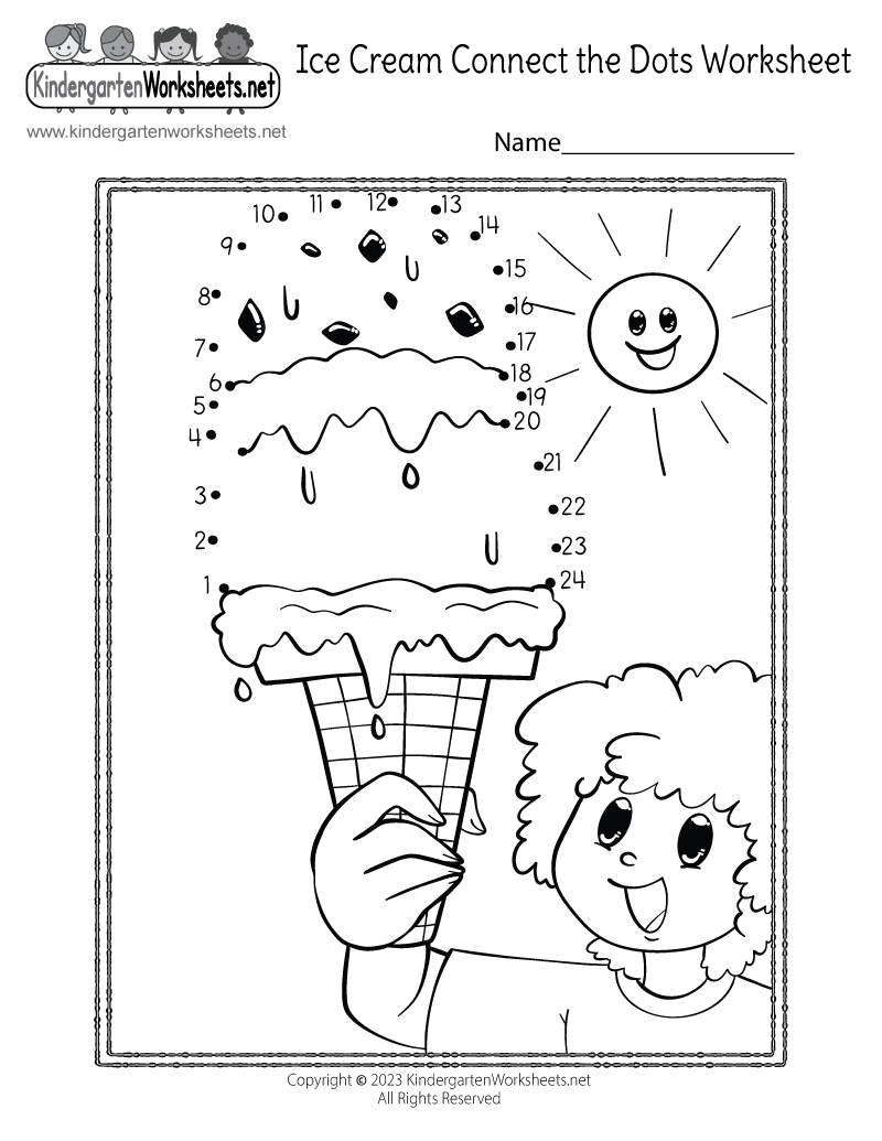 Free Printable Connect Dots Worksheets