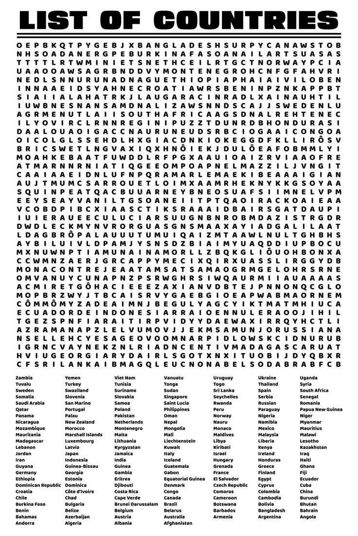 Super Hard Word Searches 10 Free PDF Printables Printablee