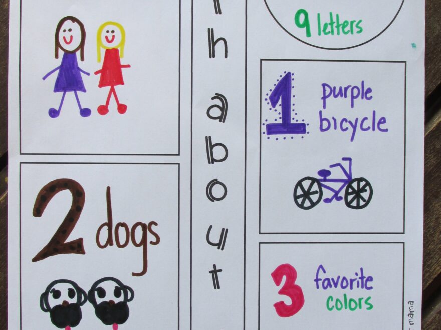 Teacher Mama FREE Printable Math About Me After School Linky Boy Mama Teacher Mama