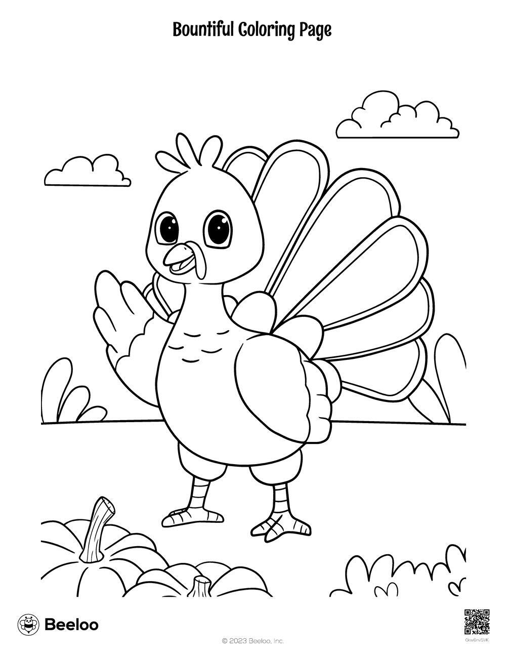 Printable Pictures To Color Thanksgiving