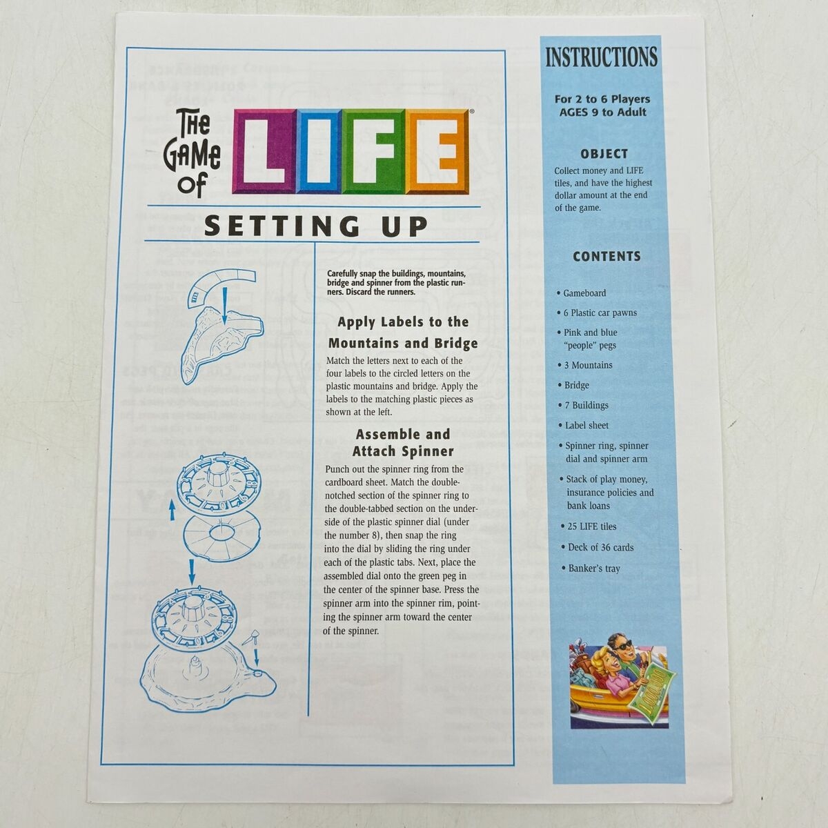 Game Of Life Rules Printable