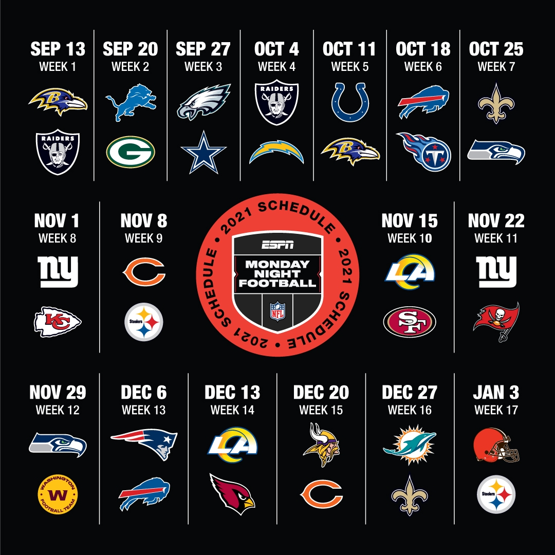 Week 5 Nfl Schedule Printable