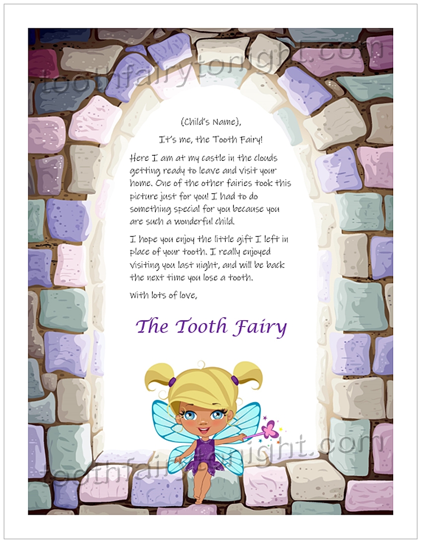 Tooth Fairy Letters Download Edit And Print Tonight Tooth Fairy Tonight