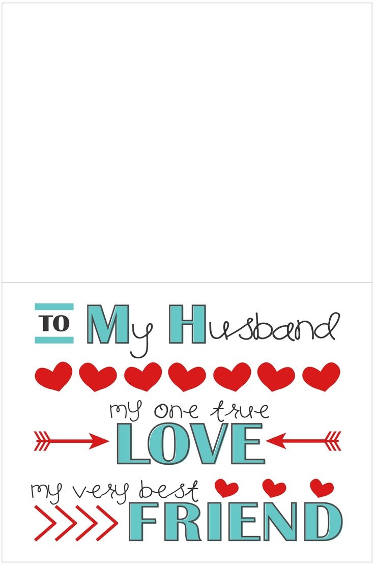Valentine Cards For Husband 10 Free PDF Printables Printablee Valentines Card For Husband Valentines Printables Free Husband Birthday Card