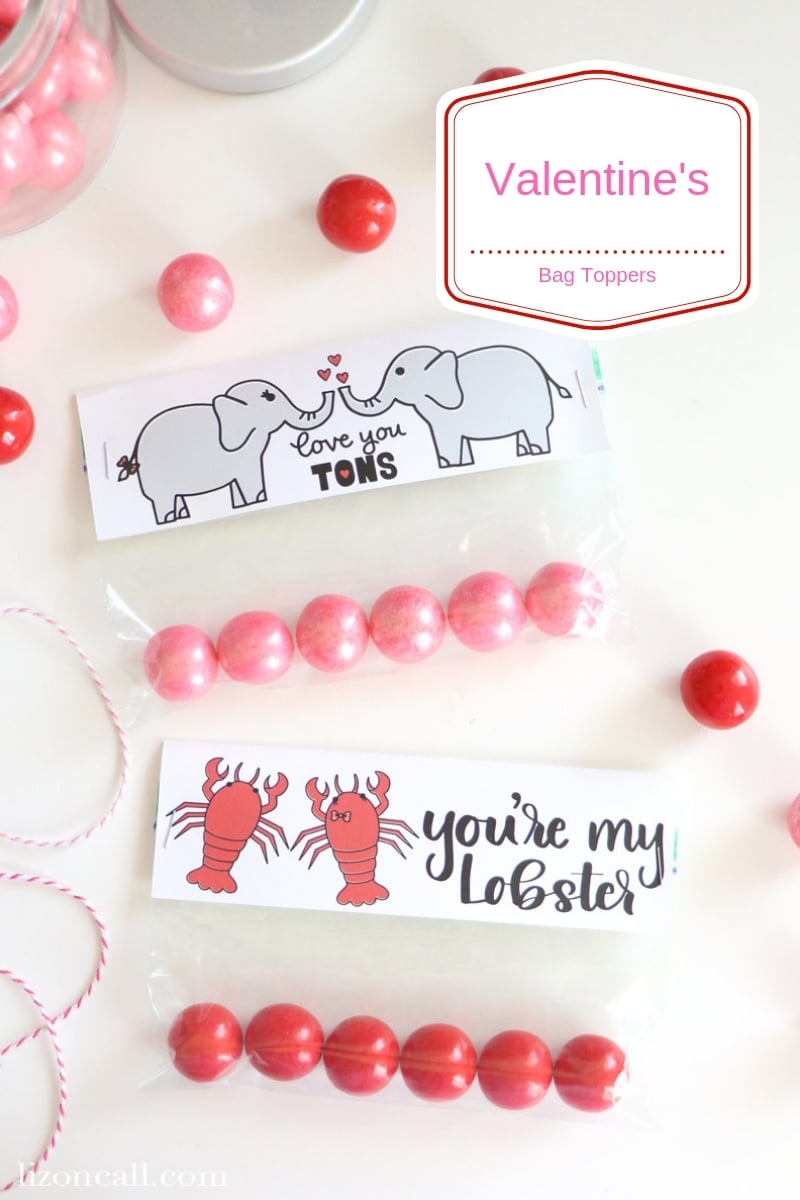 Valentine s Bag Toppers
