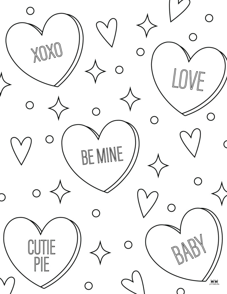Valentines Day Coloring Pages Printable