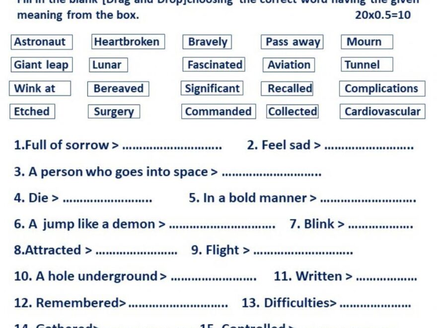 Vocabulary Of Grade 8 English Unit 7 Tikaram Khadka Worksheets Library