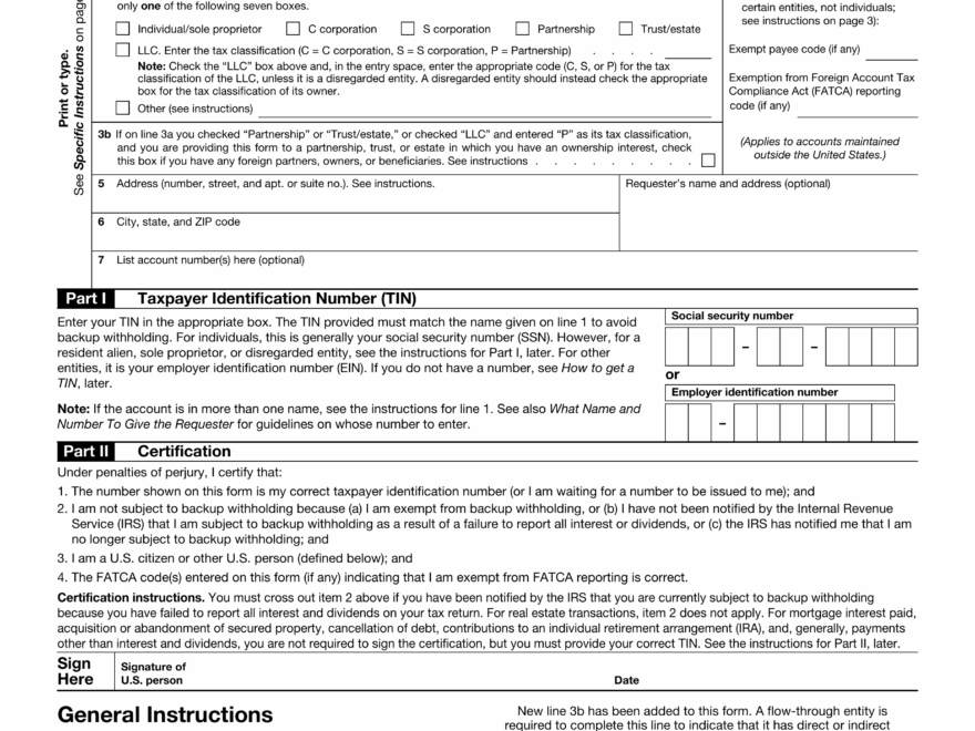 W 9 Form 2024 2025 How To Fill Out And Download PDF Guru