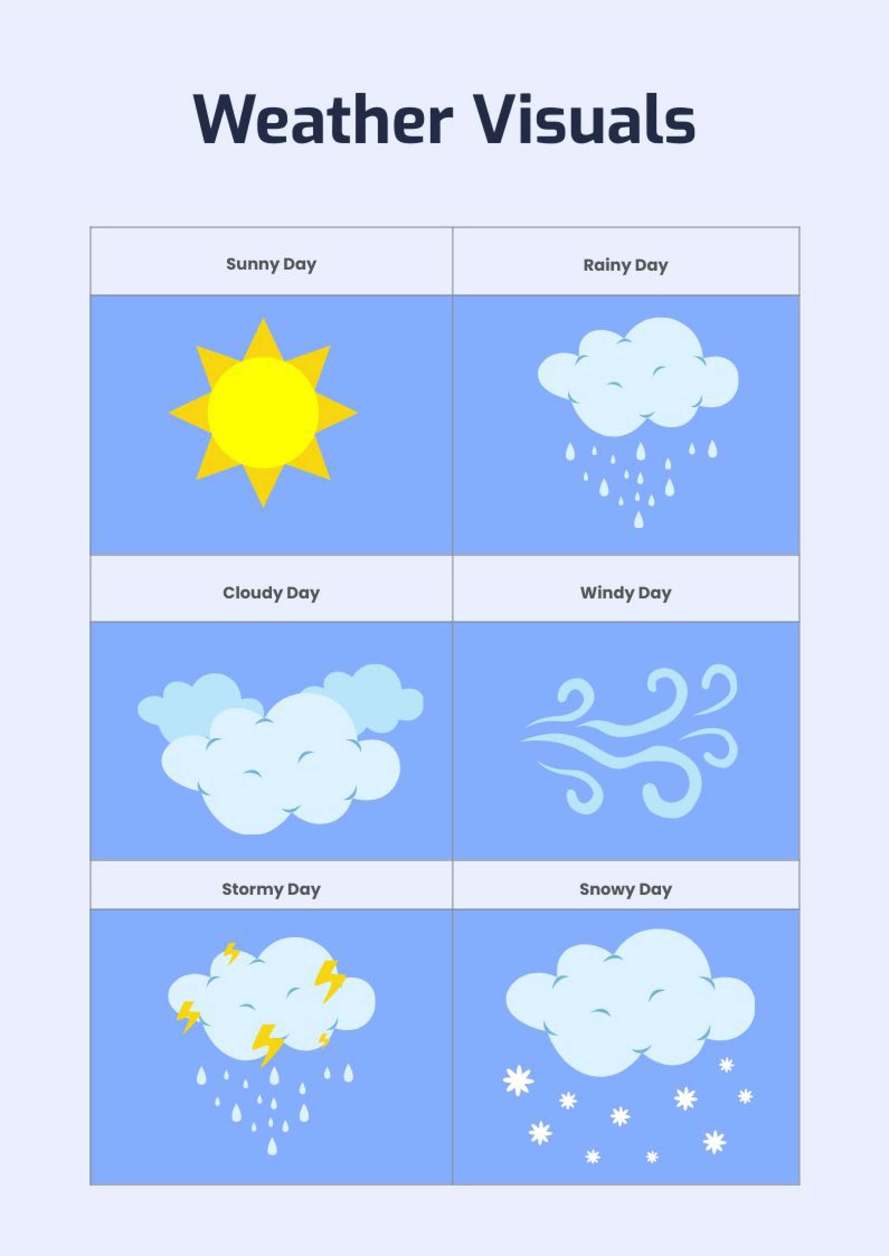 Printable Weather Maps For Students