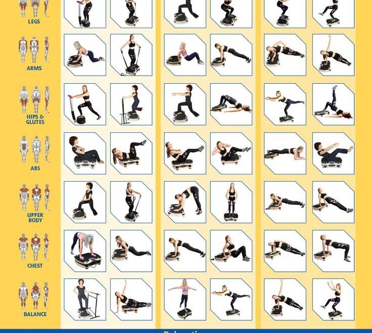 Whole Body Vibration Exercise Poster BC Vibrant Health