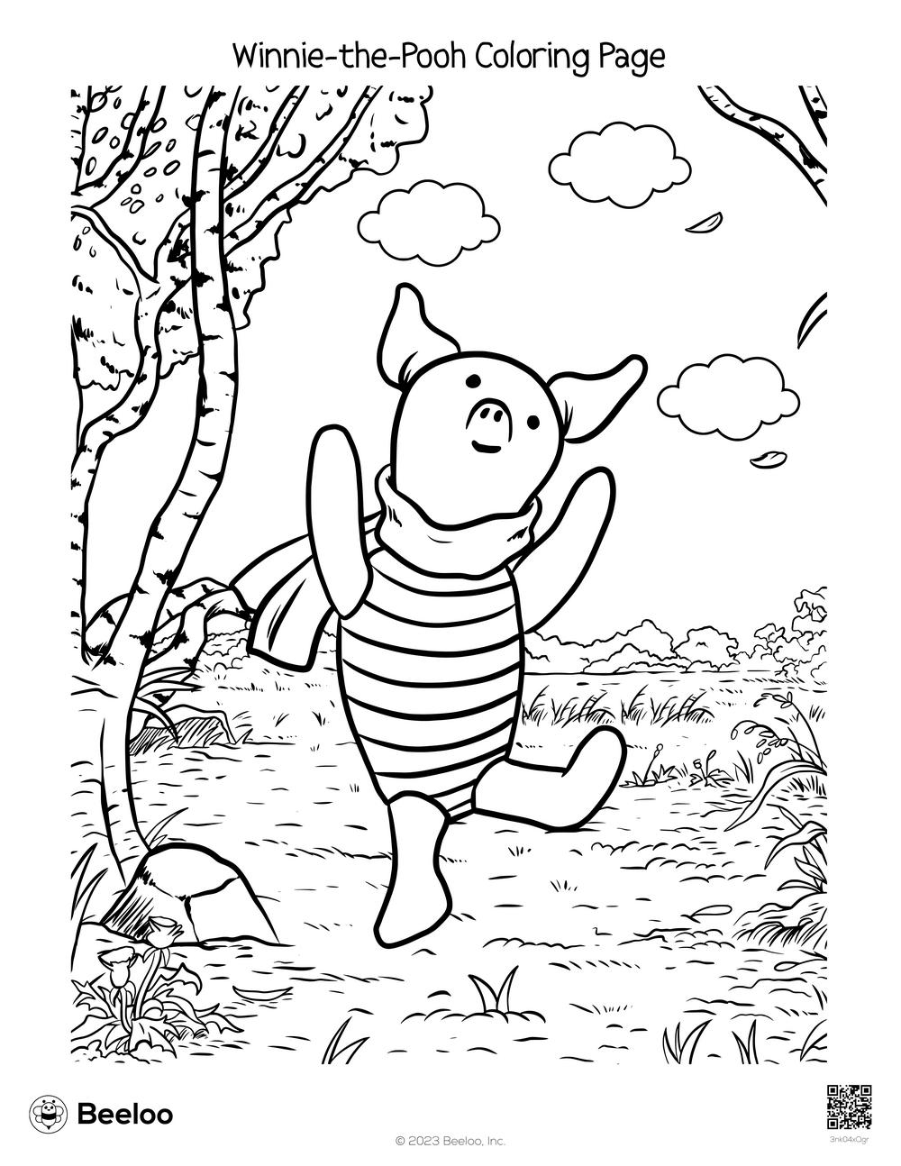 Winnie The Pooh Colouring Sheets Printable