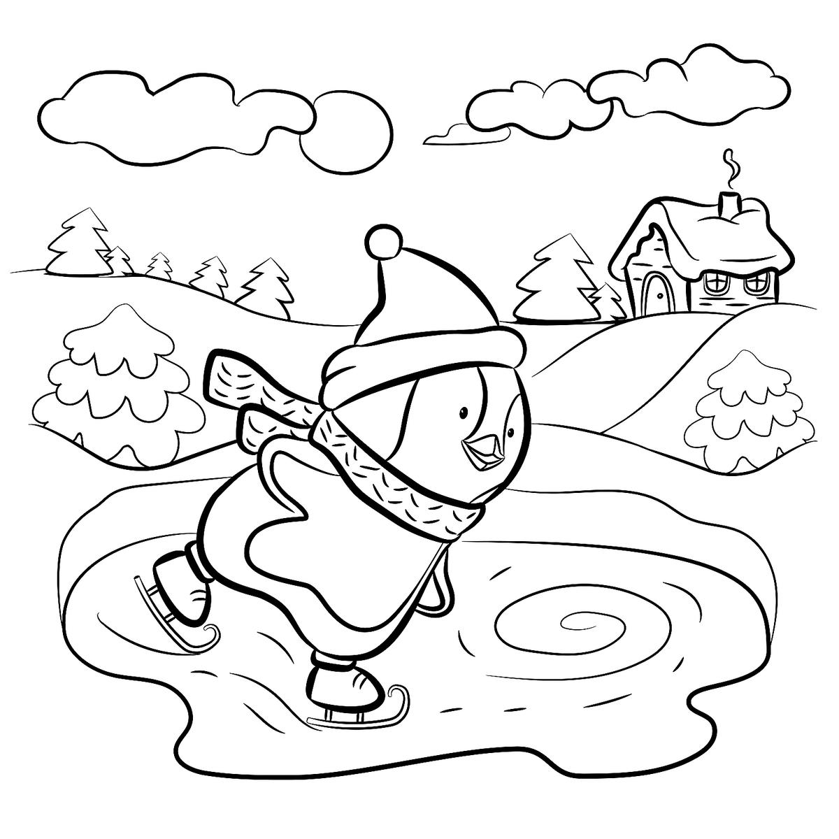 Winter Coloring Puzzle Pages Free Printable Winter Themed Activity Pages For Kids Printables 30Seconds Mom