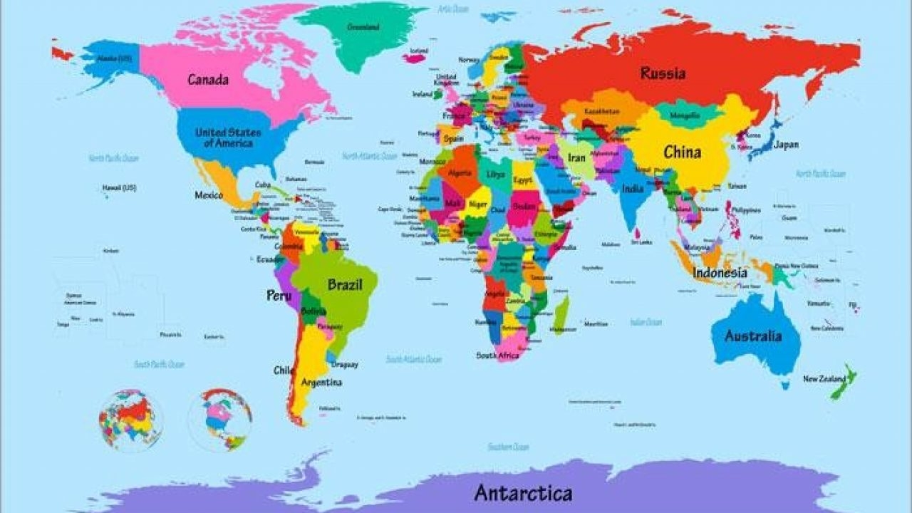 World Map Kids Printable Worksheets Library