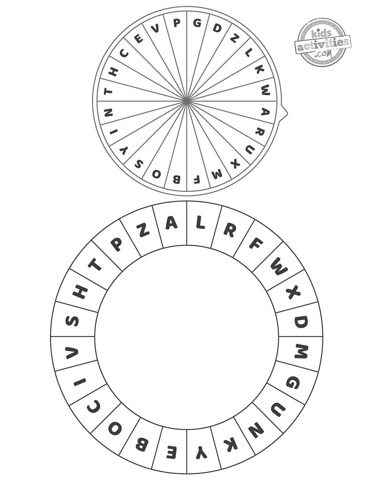 Write A Secret Code With Our Printable Cipher Wheel Kids Activities Blog