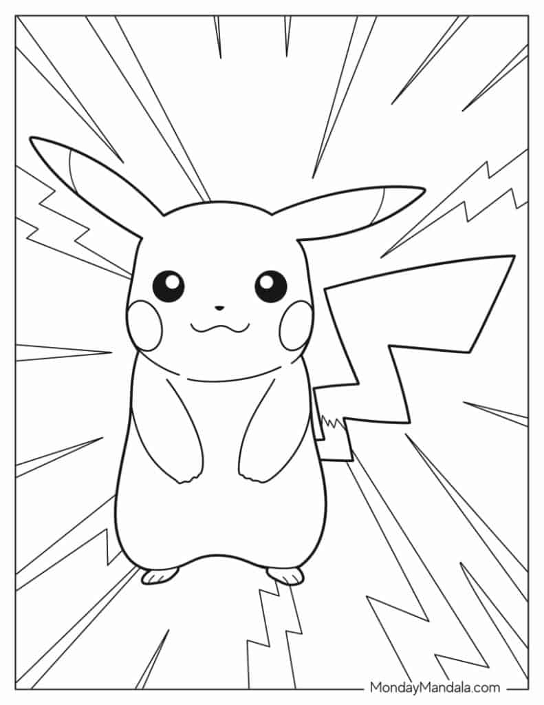 Free Pokemon Coloring Pages Printable