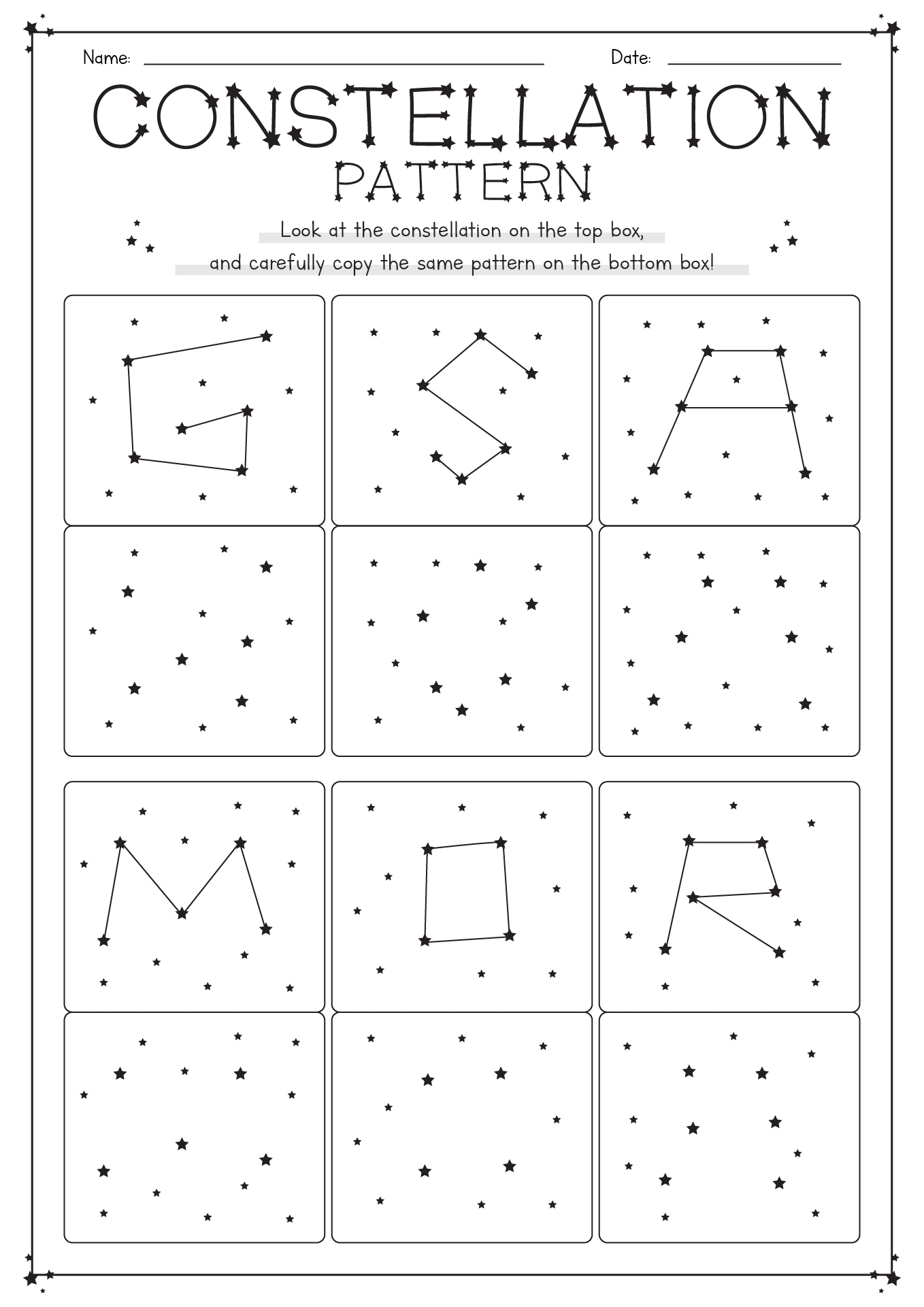 15 Constellation Connect The Dots Worksheet Free PDF At Worksheeto