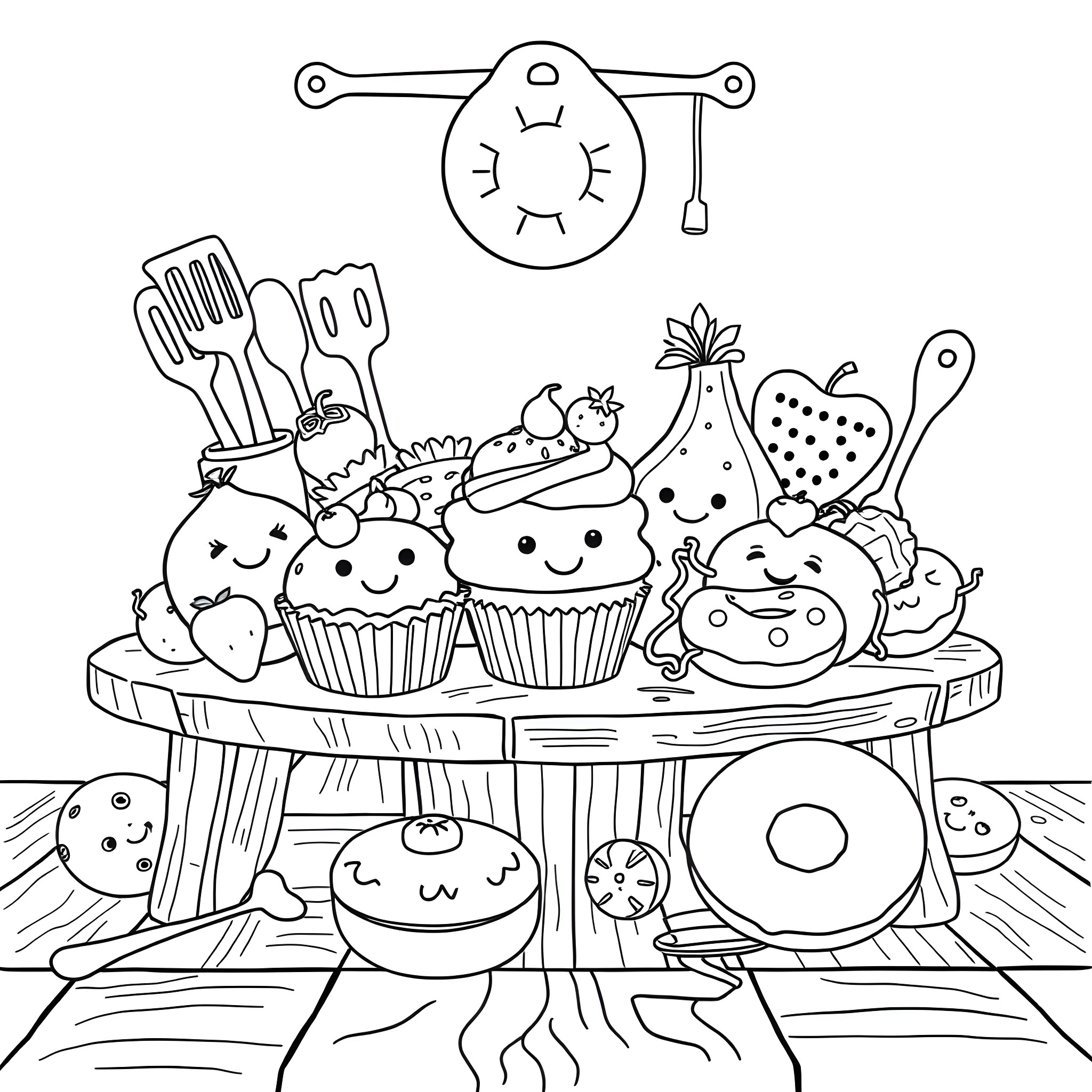 18 Best Food Coloring Pages Free Printable PDFs 