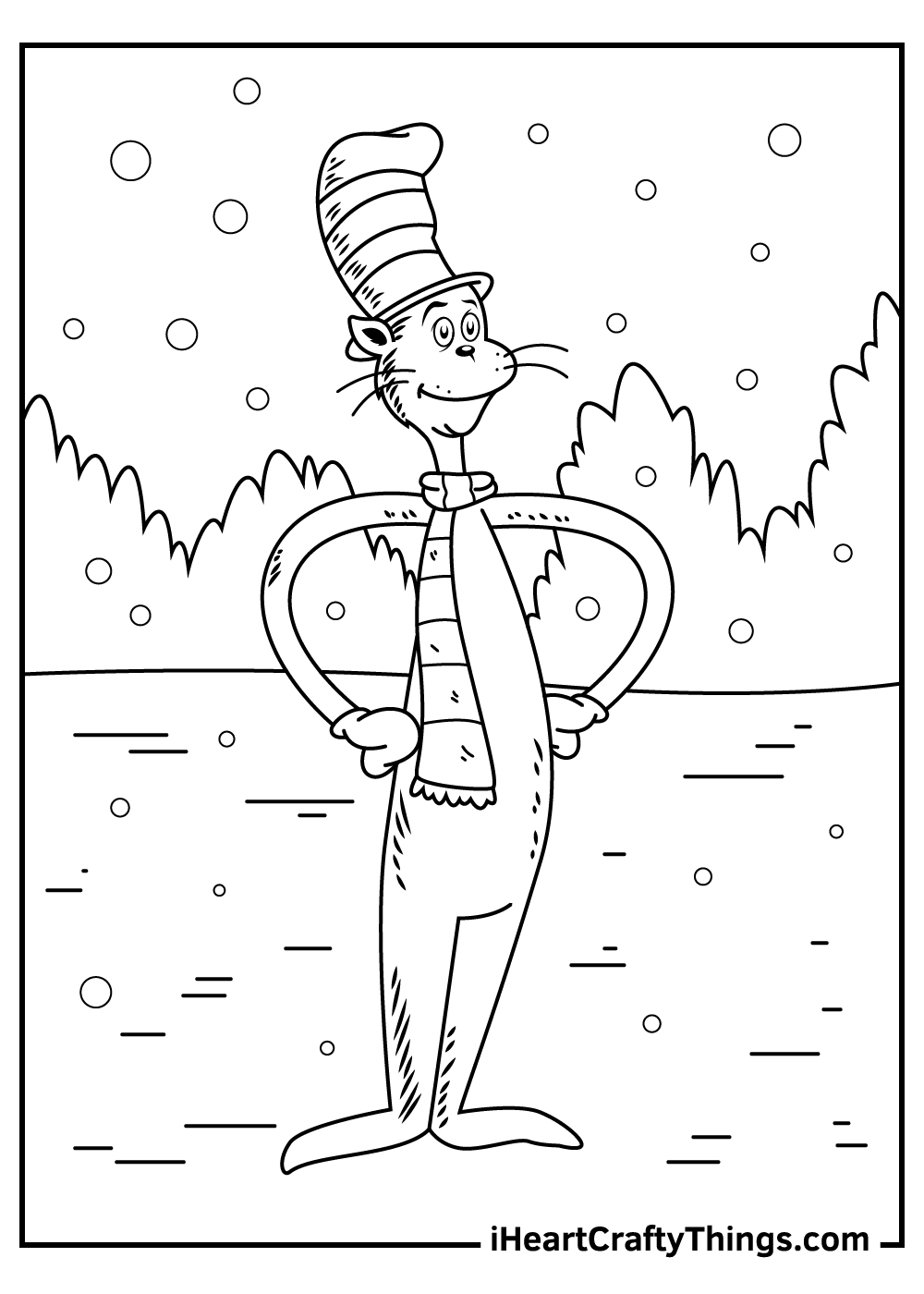 Cat In The Hat Printable Story