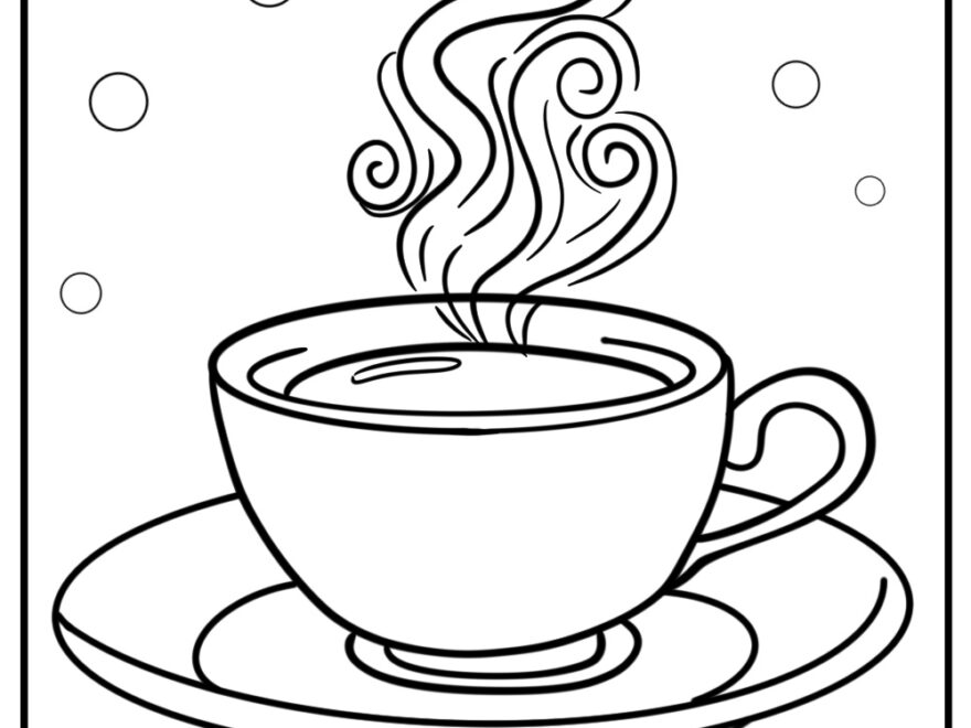 30 New Coffee Coloring Pages 100 Free To Print