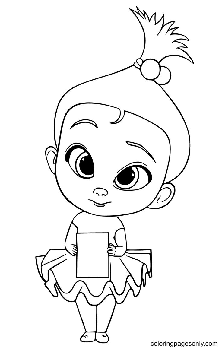 31 The Boss Baby Coloring Pages Free Printable For Kids And Adults