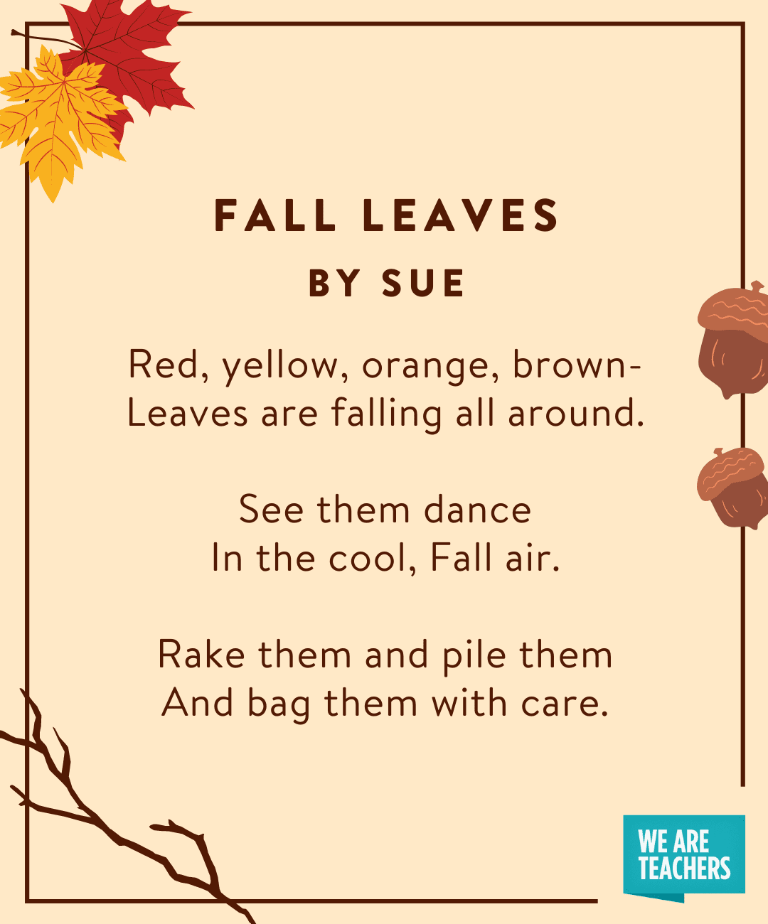 33 Cozy Fall Poems For Students Of All Ages We Are Teachers