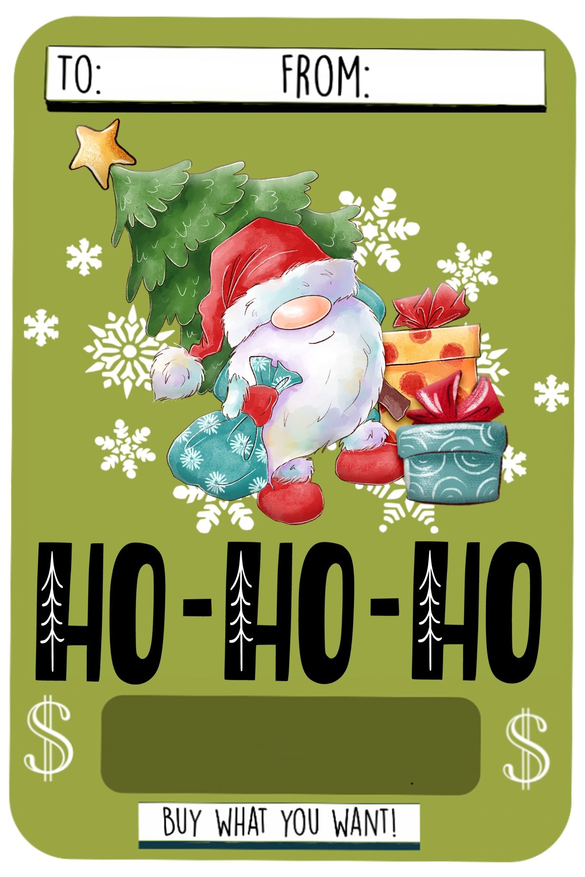 50 Free Printable Christmas Money Cards Free Money Holders