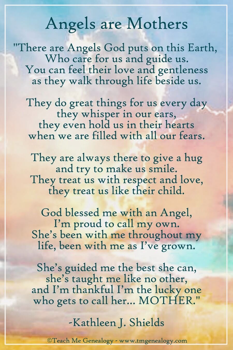 Free Printable Religious Mothers Day Poems