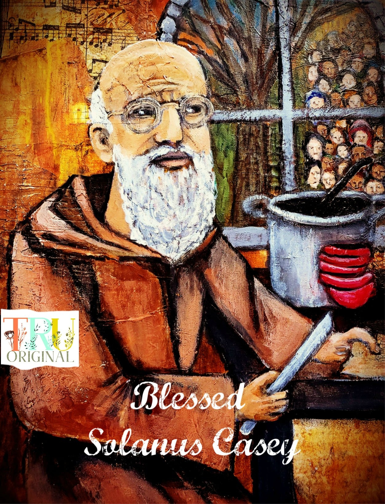 Blessed Solanus Casey Fine Art Print Tru Original