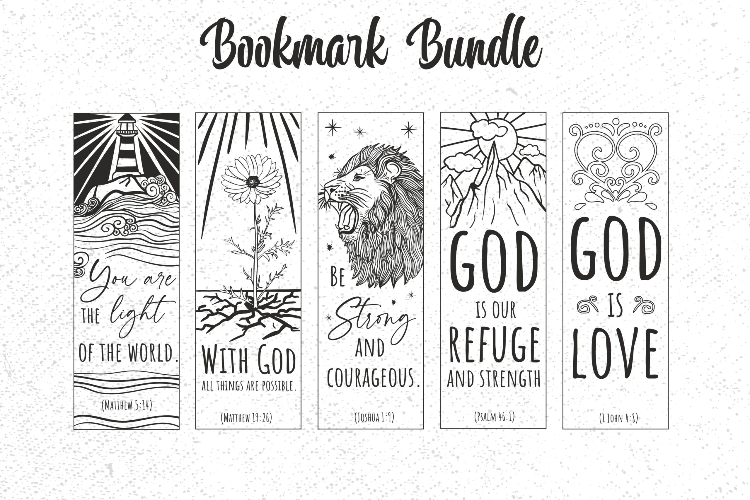 Bookmark Bundle Bookmark SVG Bookmark Coloring Bookmarks