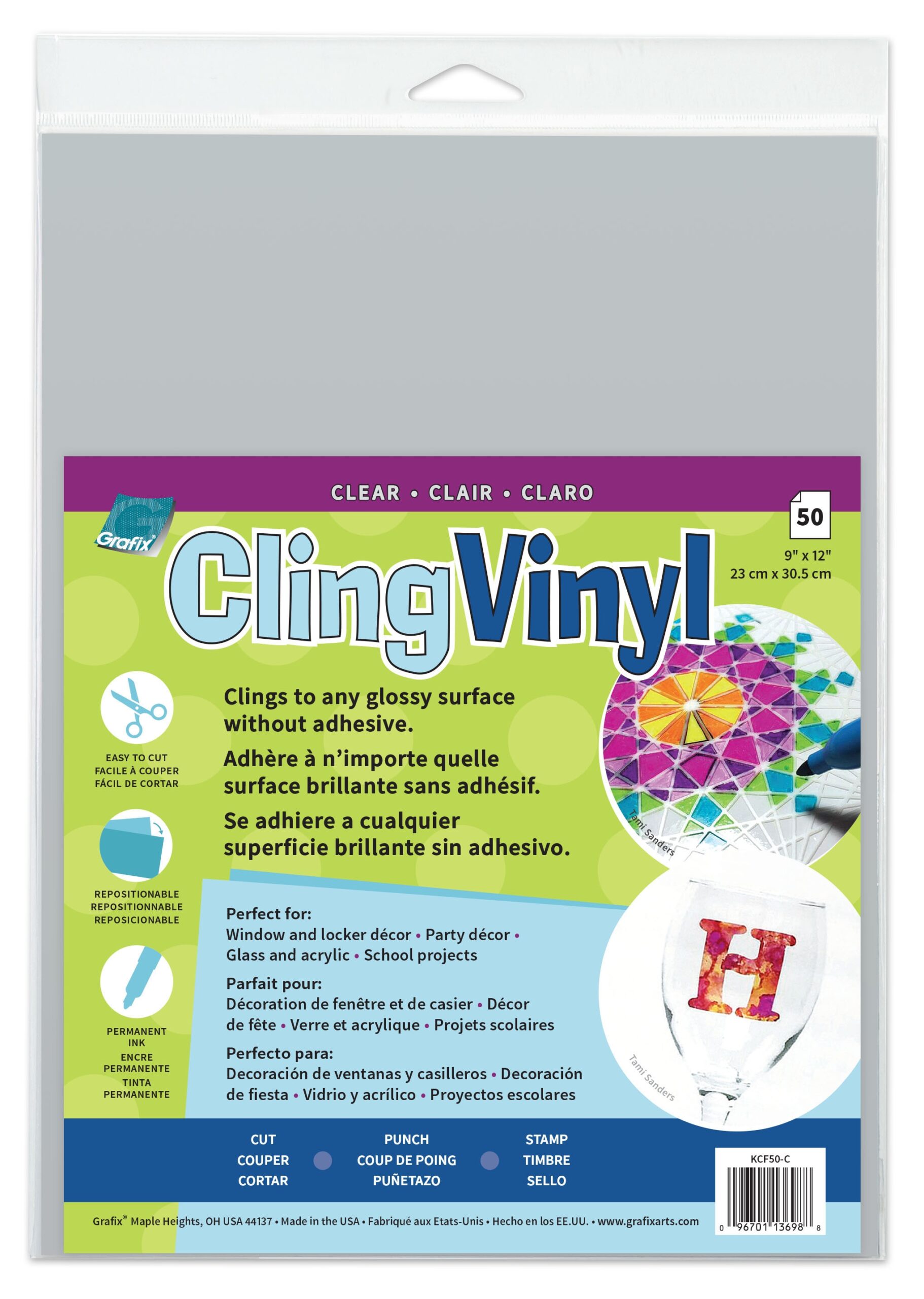 Printable Clear Static Cling Window Film