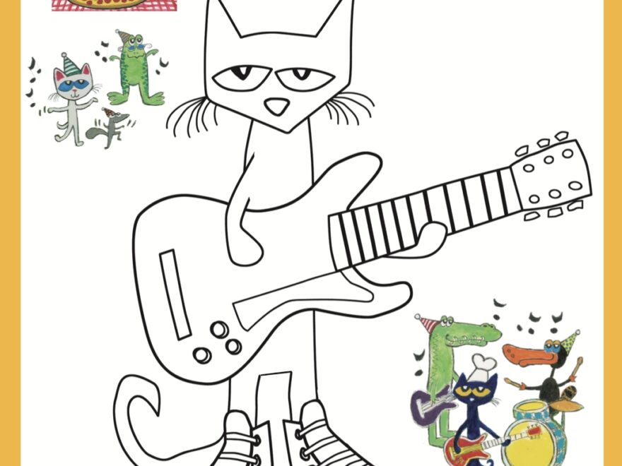 Color Pete The Cat