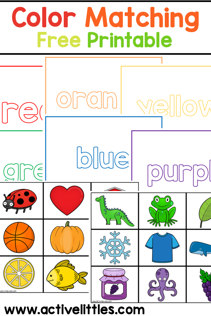 Learning Shapes And Colors For Toddlers Printable