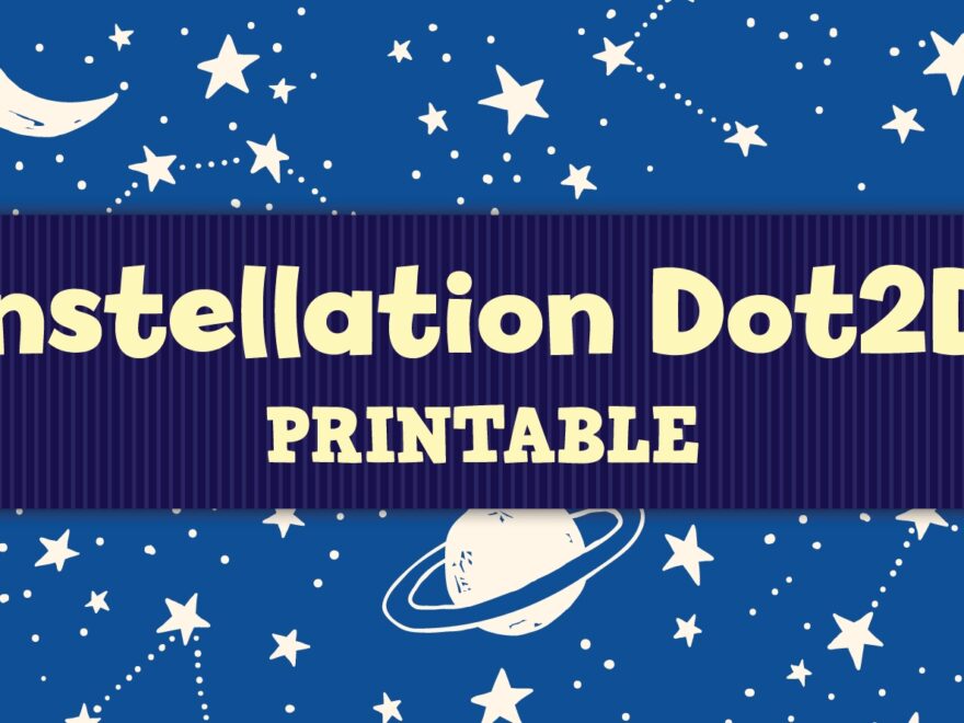 Constellation Dot2Dot Printable Little Passports