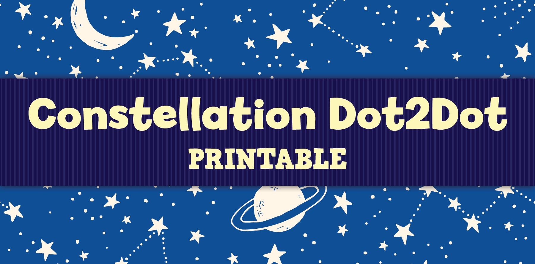 Constellation Dot2Dot Printable Little Passports