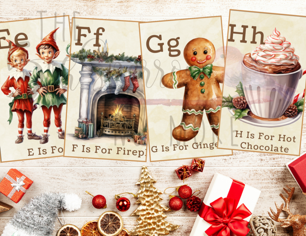 Create Alphabet Cards With Pictures For Decor Printable