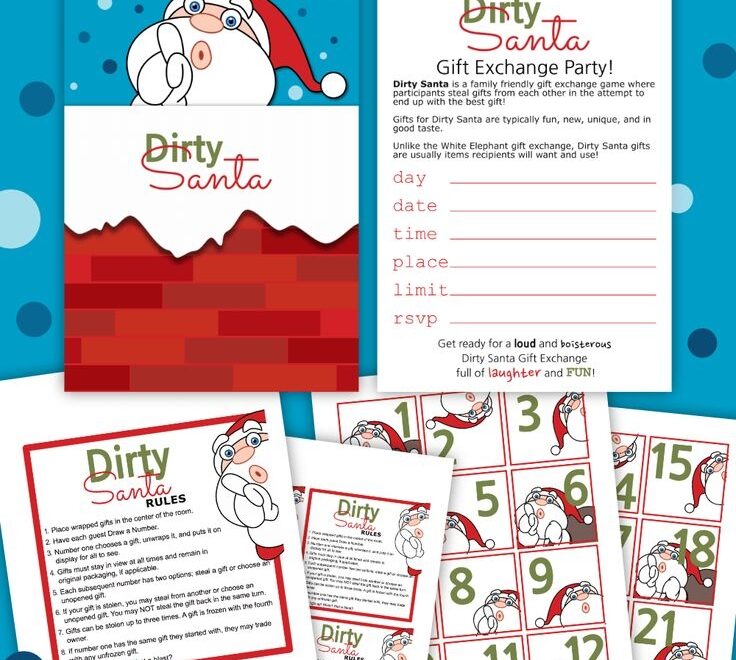 Dirty Santa Rules And Numbers