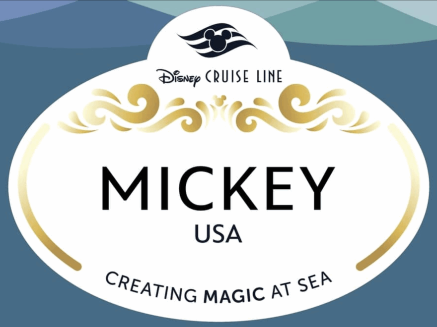 Disney Cruise Line Cast Members Getting New Nametags WDW News Today