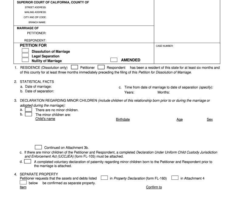Divorce Forms Pdf Fill Out Sign Online DocHub