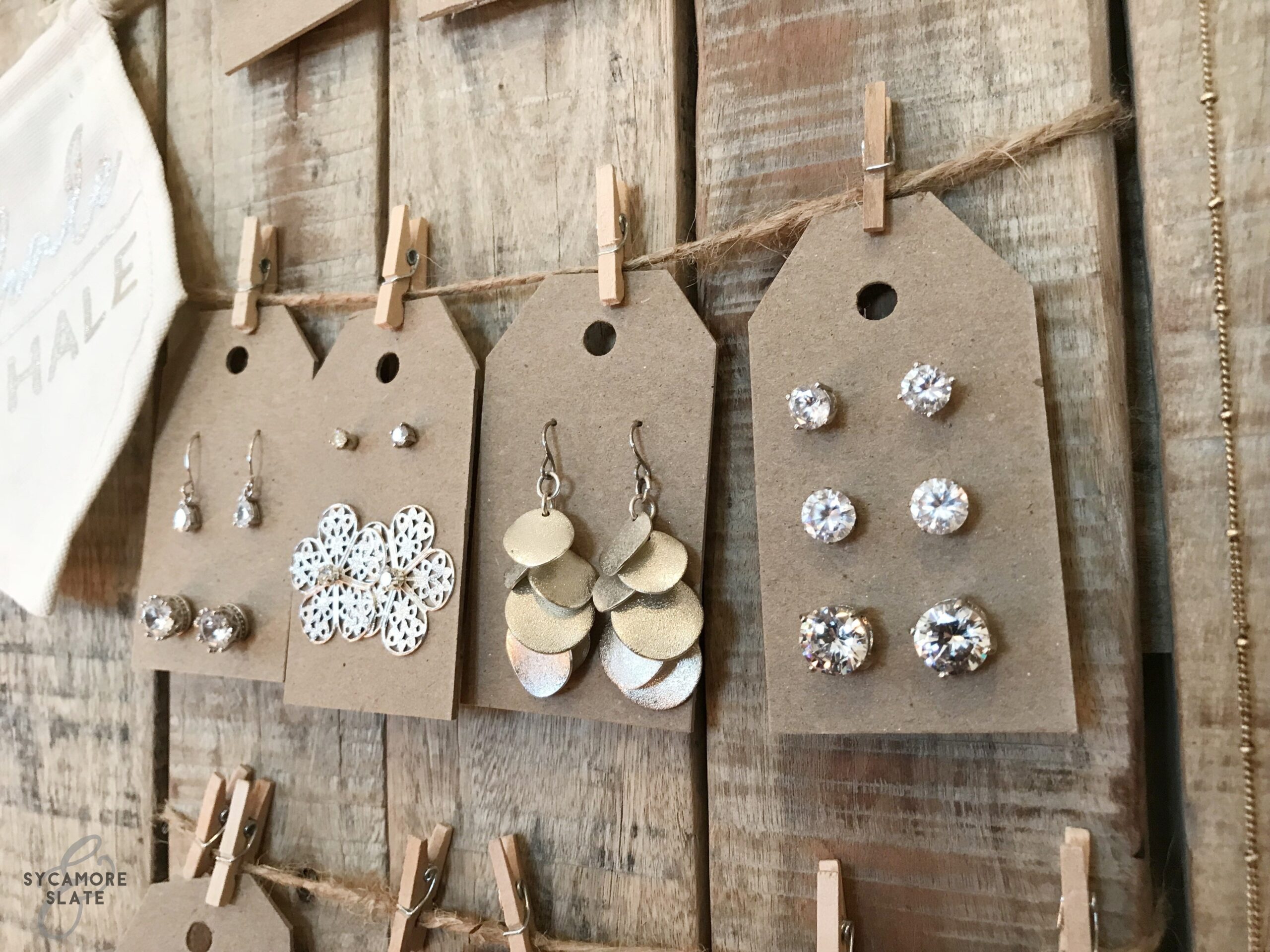 Free Printable Earring Card Template
