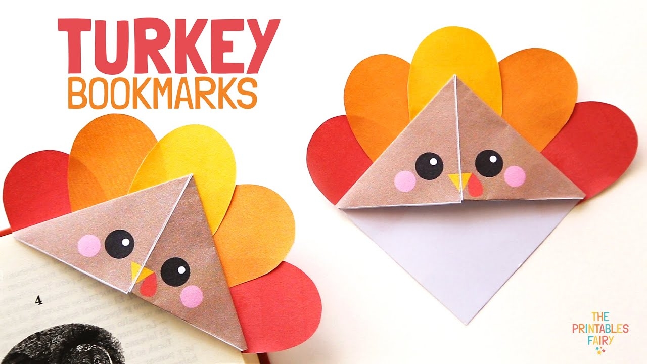 Free Printable Corner Bookmarks For Holidays