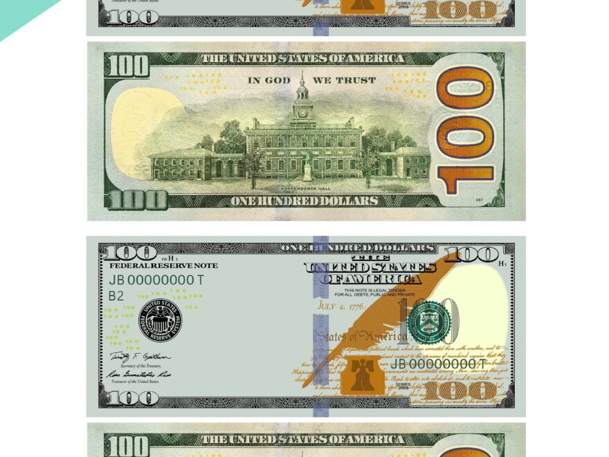 Fake 100 Dollar Bills Etsy