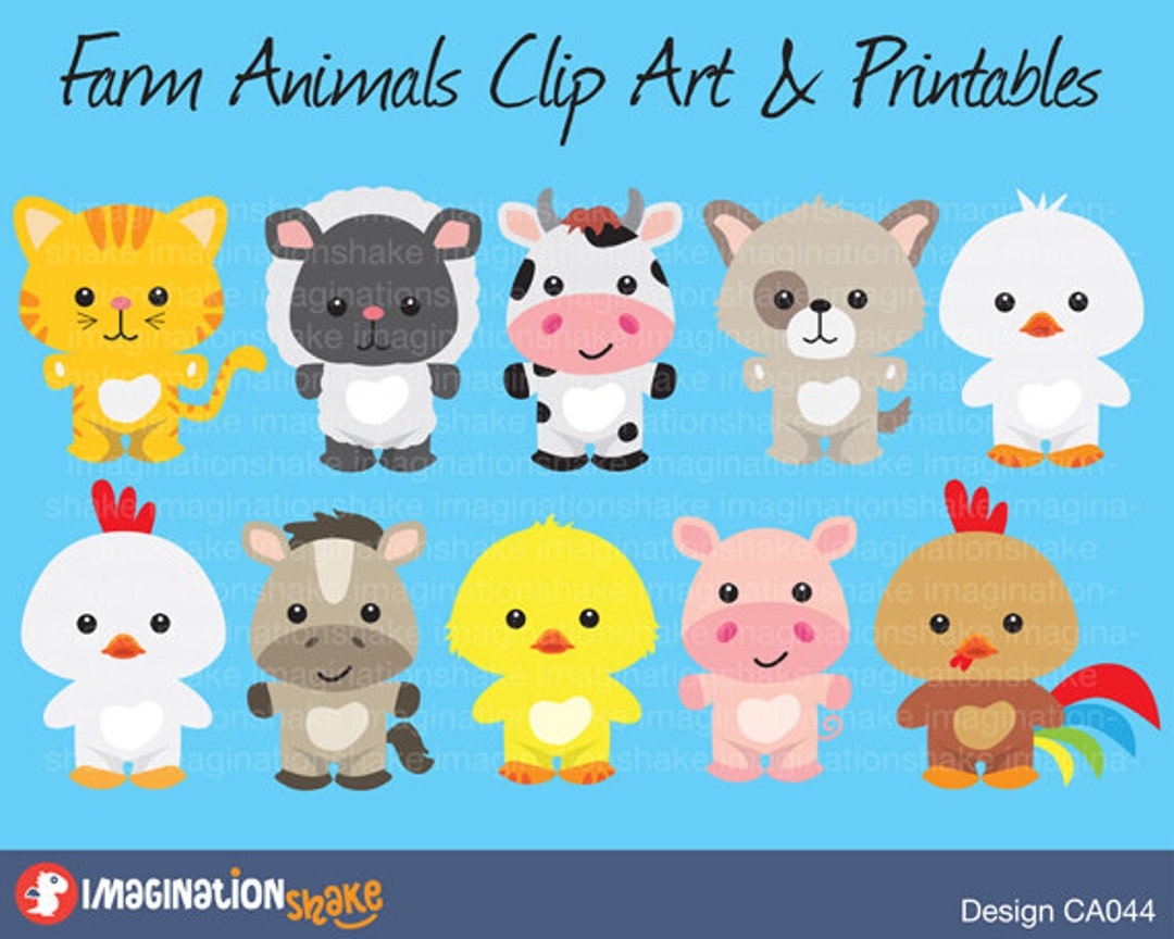 Printable Clip Art Of Farm Animals