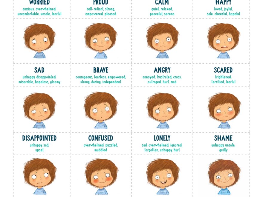 Feelings Cards Naming Feelings Free Social Work Tools And Resources SocialWorkersToolbox