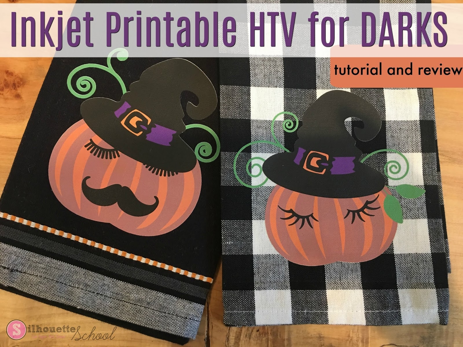 Finally Inkjet Printable Heat Transfer Material For Darks Silhouette School