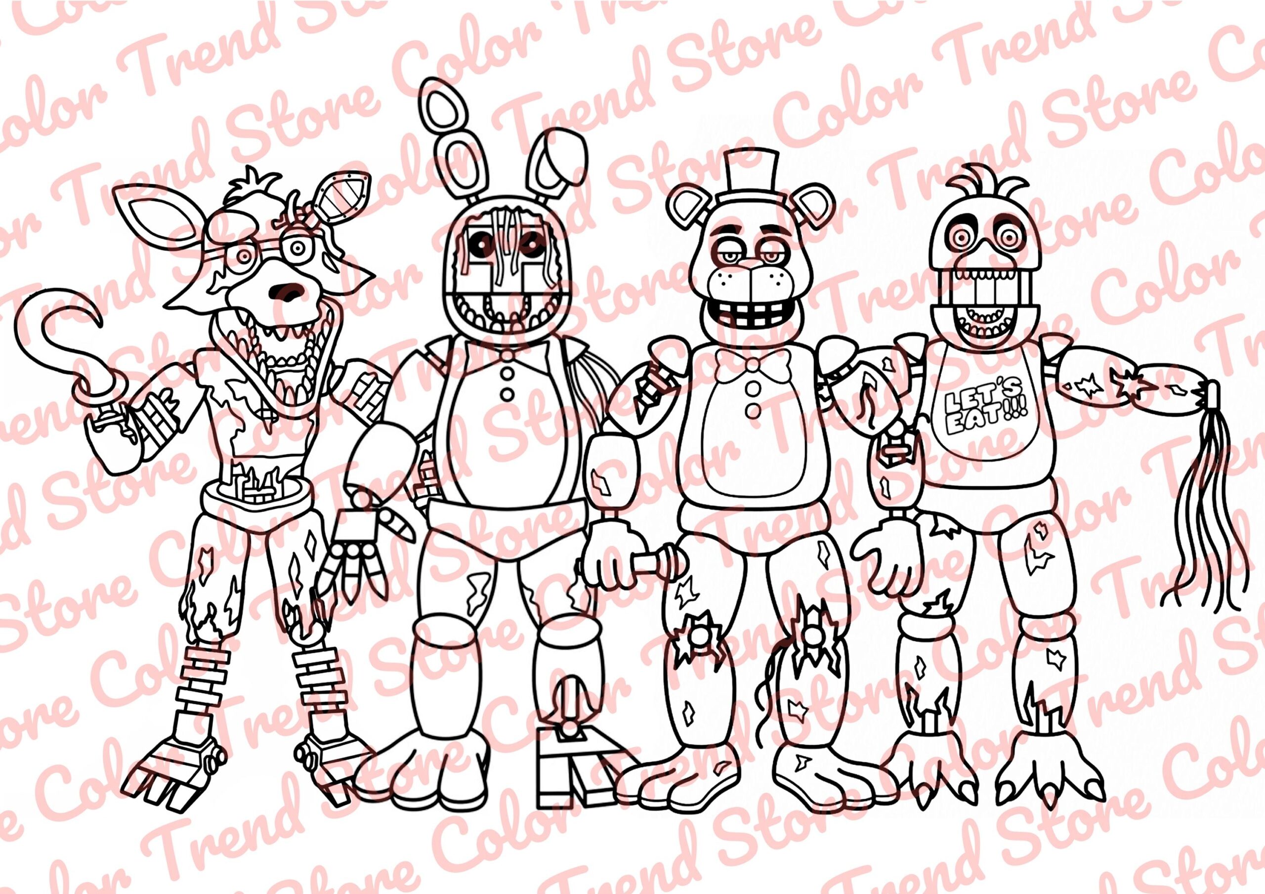 Printable Five Nights At FreddyS Pictures